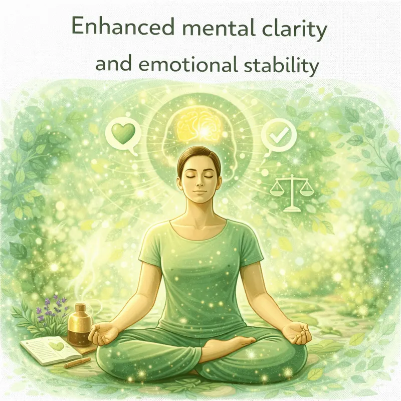 Enhanced mental clarity and emotional stability