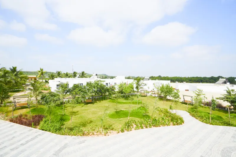 Garden and Relaxing Areas