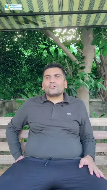 Jayeshbhai Bhachu sharing their experience at KICRC